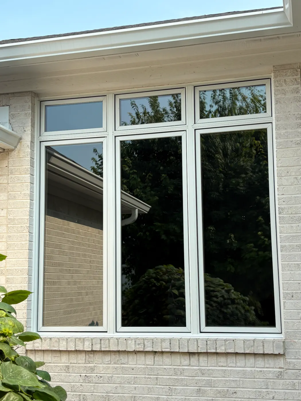 Energy-efficient windows installed in a Crooked Creek home