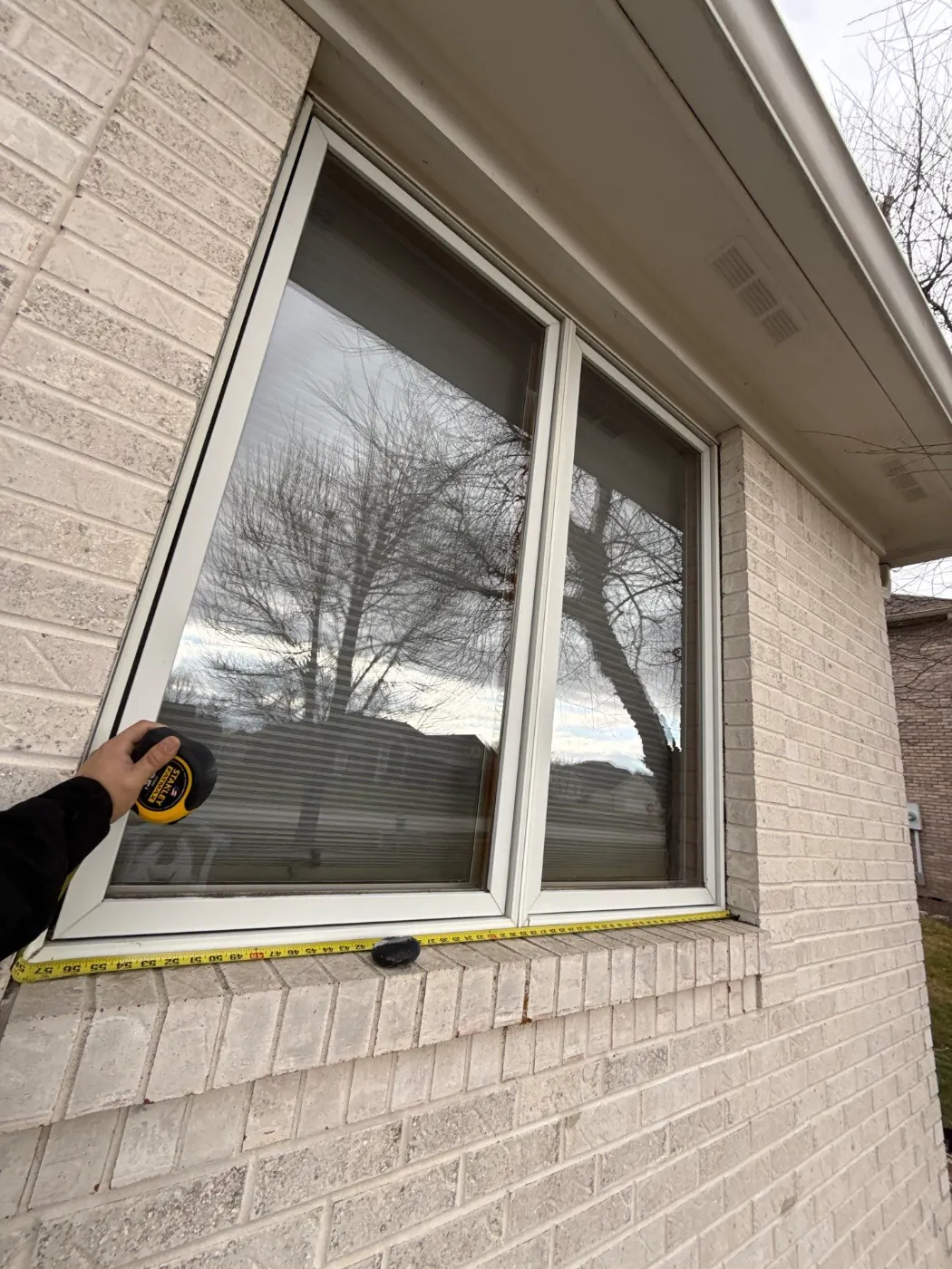 Window replacement documented in Crooked Creek